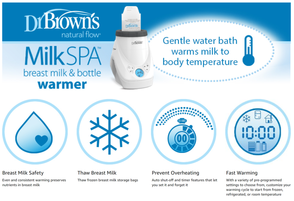 Dr. Brown's Natural Flow MilkSPA