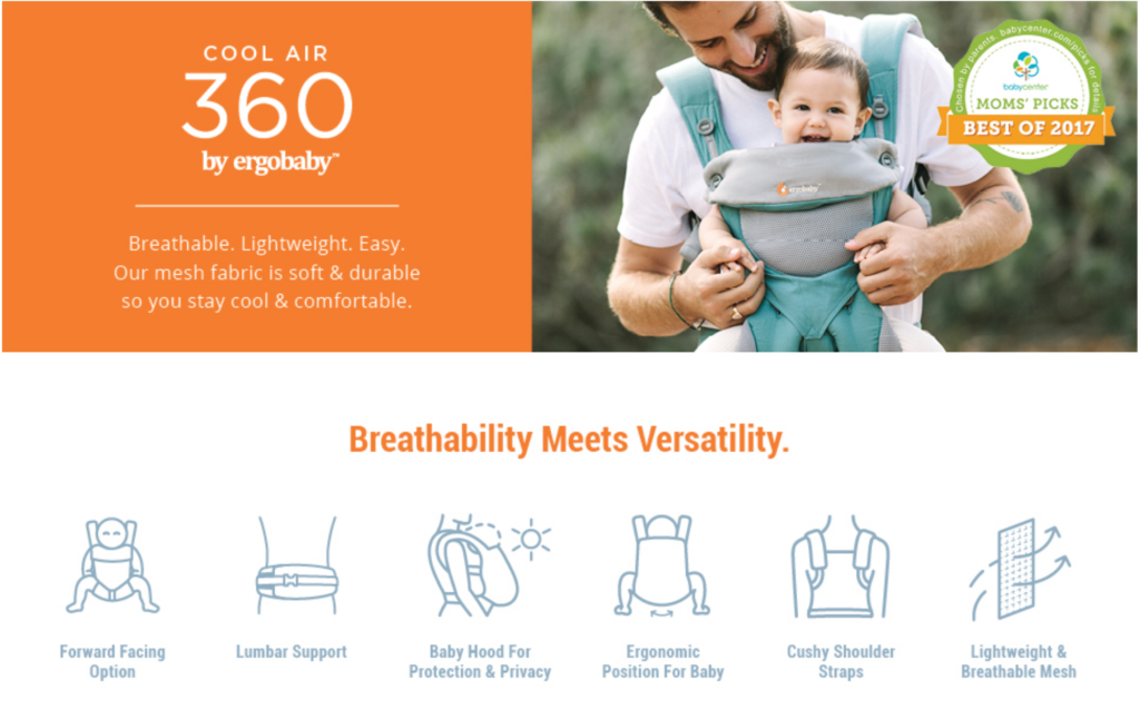 Ergobaby 360 All-Position Baby Carrier