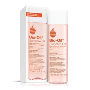 Bio-Oil Skincare Body Oil, Serum for Scars and Stretchmarks, Face Moisturizer Dry Skin, Non-Greasy, Dermatologist Recommended, Non-Comedogenic, For All Skin Types, with Vitamin...