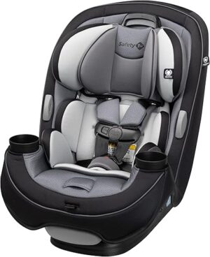 Safety 1st Grow and Go All-in-One Convertible Car Seat, Rear-facing 5-40 pounds, Forward-facing 22-65 pounds, and Belt-positioning booster 40-100 pounds, High Street