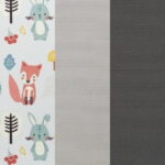 Baby Trend Lil Snooze Deluxe II Nursery Center Playard, Forest Party Grey