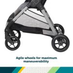 Safety 1st Smooth Ride QCM Travel System, Fast, 1-Hand Lift to fold, High Street