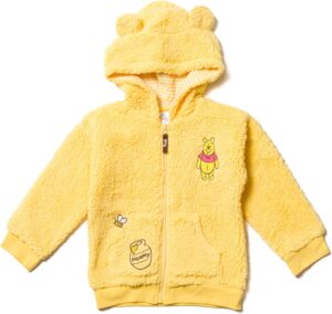 Disney Winnie The Pooh Mickey Mouse Nightmare Before Christmas Lilo & Stitch Monsters Inc. Zip Up Hoodie Newborn to Big Kid